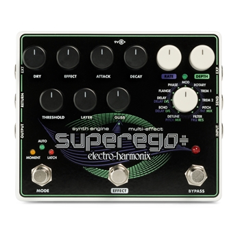 <strong>Electro-Harmonix EHX Superego Plus Polyphonic Synth Engine Guitar Pedal</strong>